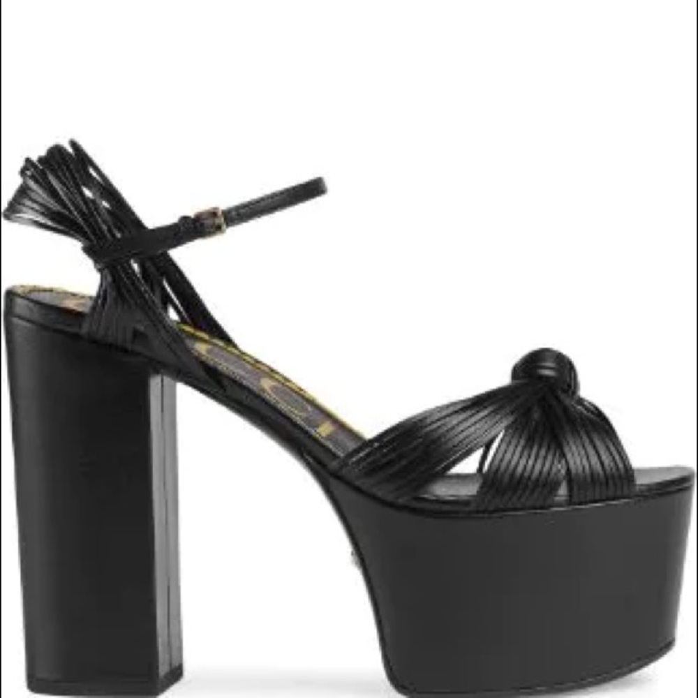 Authentic Gucci women platform heel - Picture 5 of 5